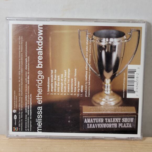 CD Melissa Etheridge - Breakdown - Picture 4 of 5